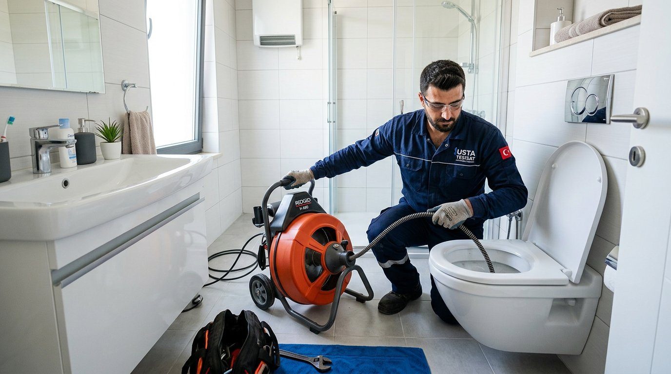 Tuvalet Gideri Tıkanıklığı Açma